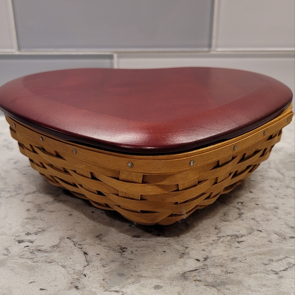 Longaberger Heart Basket 2005